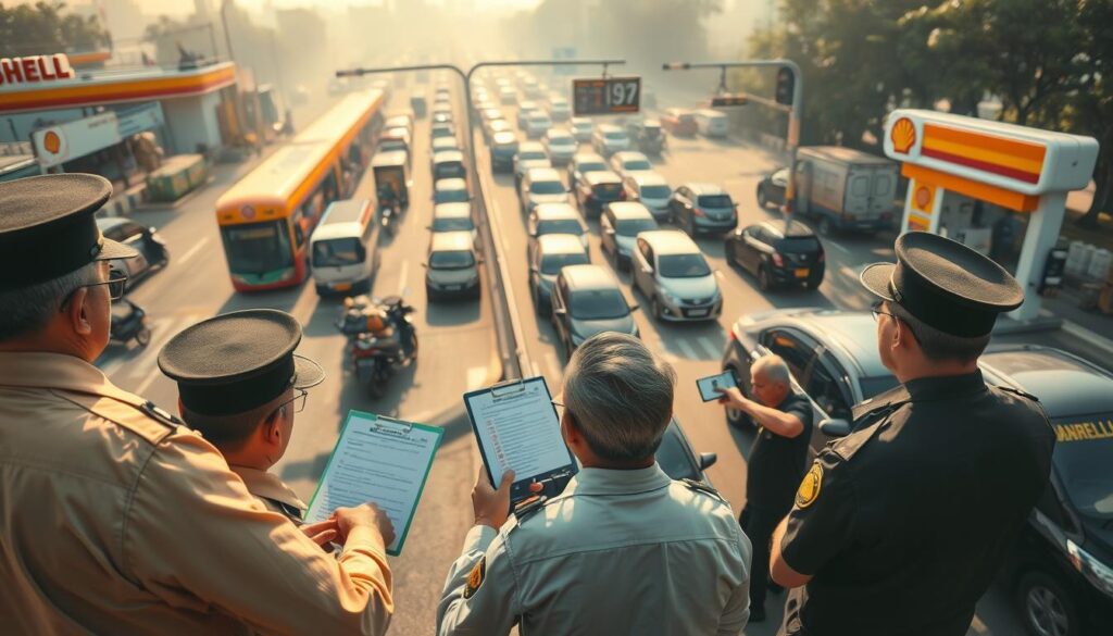 Pemantauan Situasi BBM di Bekasi