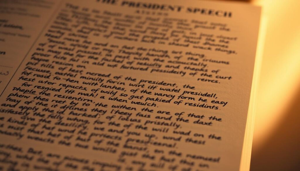 analisis pidato presiden