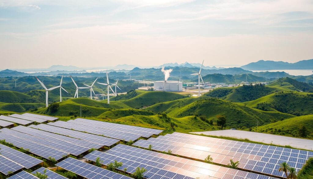 proyek energi terbarukan